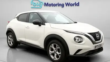 Second-hand Nissan Juke N-Connecta 114 CP (83 kW) 2022 Alb SUV