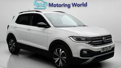 Used VW T-Cross Black Edition 110 HP (80 kW) 2024 White SUV