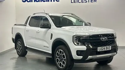 Used Ford Ranger Wildtrack 241 HP (177 kW) 2024 Frozen white (solid paint) Pickup