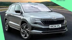 Graphite grey metallic Used 2024 Skoda Karoq SportLine SUV | £28,840 (Fair price)