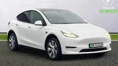 White Used 2022 Tesla Model Y Long Range AWD SUV | £23,499 (Fair price)