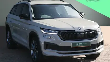 Used Skoda Kodiaq SportLine 150 HP (110 kW) 2023 Meteor grey SUV