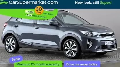 Begagnad Kia Stonic 101 HK (74 kW) 2023 Grå SUV