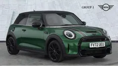 Green Used 2022 Mini Cooper S Exclusive Hatchback | £22,495 (Fair price)