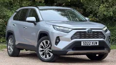 Silver Used 2022 Toyota RAV4 Hybrid SUV | £26,830 (Fair price)