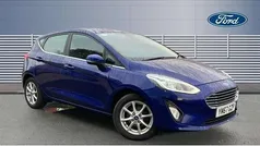 Blue Used 2018 Ford Fiesta Zetec Hatchback | £7,644 (Fair price)