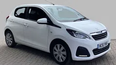 White Used 2016 Peugeot 108 Active Hatchback | £5,970 (Fair price)