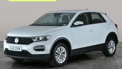 Used VW T-Roc S 110 HP (80 kW) 2021 White SUV
