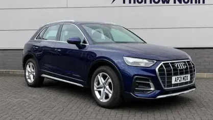 Used Audi Q5 Sport 204 HP (150 kW) 2021 Blue SUV