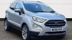 Silver Used 2018 Ford Ecosport Titanium SUV | £9,890 (Fair price)