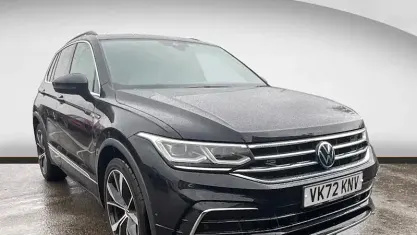 Used VW Tiguan R-line 150 HP (110 kW) 2022 Black SUV