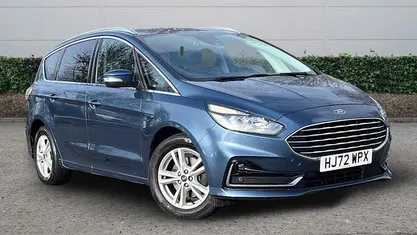Blue Used 2021 Ford S-MAX Titanium MPV | £21,698 (Fair price)