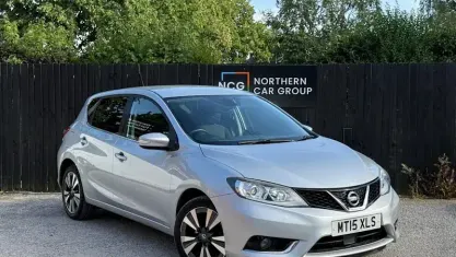 Used Nissan Pulsar N-TEC 116 HP (85 kW) 2015 Silver Hatchback
