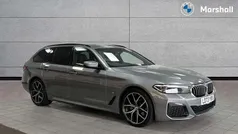 Skyscraper grey metallic Used 2023 BMW 520 M Sport Estate | £32,510 (Fair price)