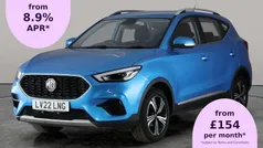 Blue Used 2022 MG ZS Excite Sedan | £12,197 (Fair price)