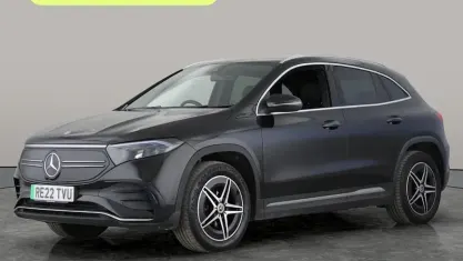 Usado Mercedes EQA350 AMG line 214 kW (292 CV) 2022 Negro SUV