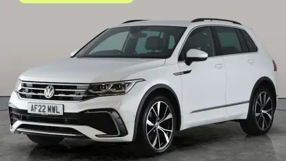 Used VW Tiguan R-line 150 HP (110 kW) 2022 White SUV