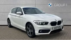 White Used 2017 BMW 118 Sport Line Hatchback | £10,995 (Super price)