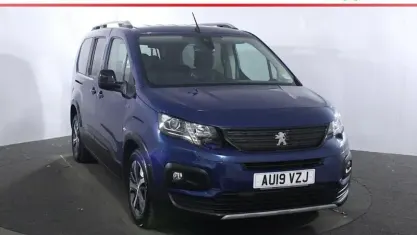 Used Peugeot Rifter GT-line 131 HP (96 kW) 2019 Blue MPV