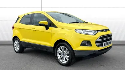 Używany Ford Ecosport Zetec 125 KM (91 kW) 2016 Żółty SUV