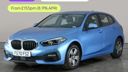 Used BMW 118 140 HP (102 kW) 2020 Blue Hatchback