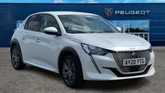 White Used 2020 Peugeot e-208 Allure Hatchback | £9,495 (Fair price)