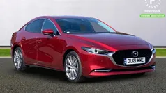Red Used 2021 Mazda 3 Inclusive Sedan | £15,599 (Good price)