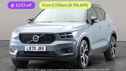 Grey Used 2020 Volvo XC40 R-Design Pro SUV | £20,532 (Fair price)
