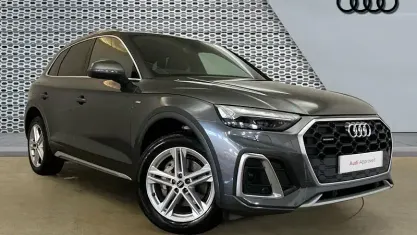 Used Audi Q5 S-Line 204 HP (150 kW) 2023 Grey SUV