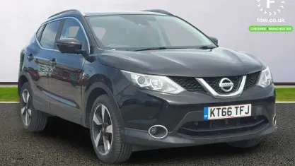 Used Nissan Qashqai N-Connecta 116 HP (85 kW) 2017 Black SUV