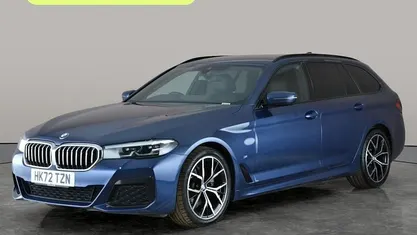 Used BMW 520 M Sport 190 HP (139 kW) 2022 Blue Estate