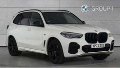 White Used 2022 BMW X5 M Sport SUV | £44,990 (Fair price)