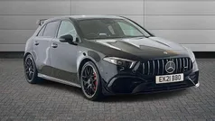 Black Used 2021 Mercedes A45 AMG Hatchback | £38,050 (Fair price)