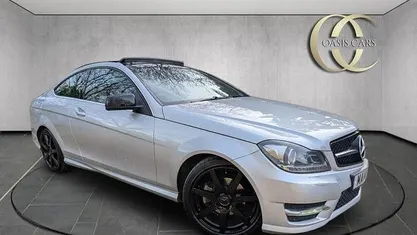 Used Mercedes C250 Sport Edition 204 HP (150 kW) 2014 Silver Coupe