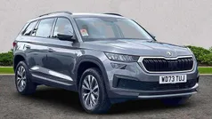 Graphite grey metallic Used 2024 Skoda Kodiaq SE Drive SUV | £29,251 (Fair price)