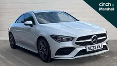 White Used 2022 Mercedes CLA220 AMG line Sedan | £20,903 (Good price)