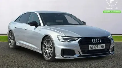 Used Audi A6 Black Edition 204 HP (150 kW) 2020 Silver Sedan