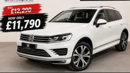 Used VW Touareg R-line 262 HP (192 kW) 2015 White SUV