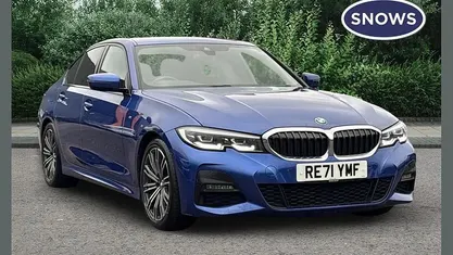 Used BMW 320 M Sport 184 HP (135 kW) 2021 Blue Sedan
