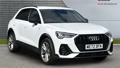 Used Audi Q3 Black Edition 150 HP (110 kW) 2022 White SUV
