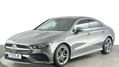 Used Mercedes CLA220 AMG Line Premium 190 HP (139 kW) 2021 Grey Sedan