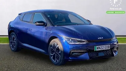 Used Kia EV6 GT-Line 167 kW (228 HP) 2022 Blue SUV