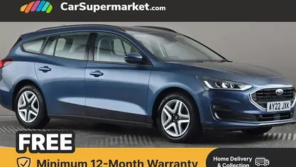 Used Ford Focus Trend 120 HP (88 kW) 2022 Blue Estate