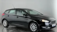 Black Used 2017 Ford Focus Titanium Hatchback | £6,750 (Good price)