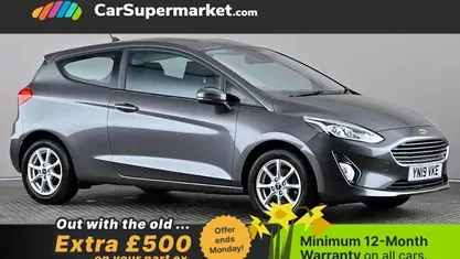 Used Ford Fiesta Zetec 86 HP (63 kW) 2019 Grey Hatchback