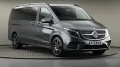 Grey Used 2023 Mercedes V220 AMG line MPV | £56,500 (Good price)