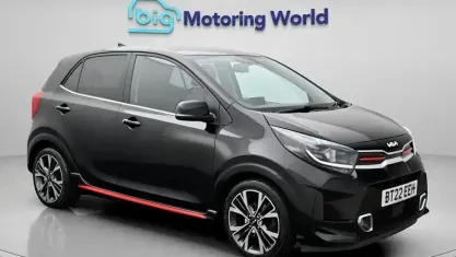 Used Kia Picanto GT-Line 67 HP (49 kW) 2022 Black Hatchback