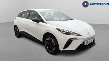 Used MG MG4 EV SE 150 kW (204 HP) 2025 White Hatchback
