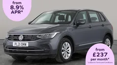 Grey Used 2021 VW Tiguan S SUV | £16,770 (Fair price)