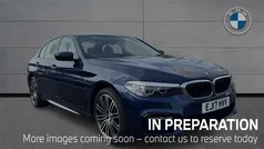 Blue Used 2017 BMW 530 M Sport Sedan | £20,490 (Fair price)